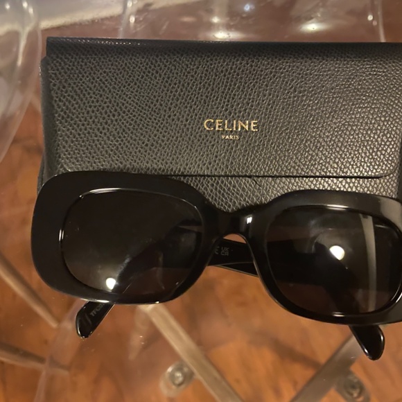 Authentic Céline rectangle sunglasses